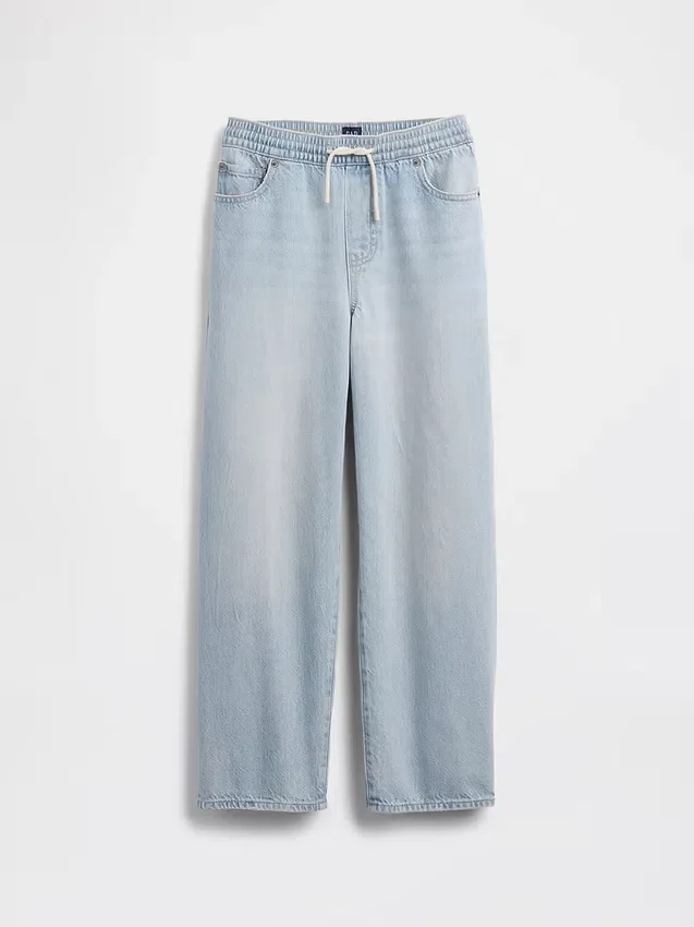 Dziecięce, ultramiękkie Jeansy typu baggy