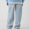 Dziecięce, ultramiękkie Jeansy typu baggy