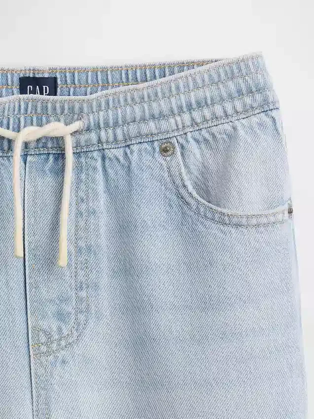 Dziecięce, ultramiękkie Jeansy typu baggy