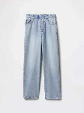 Dziecięce, ultramiękkie, luźne Jeansy typu baggy