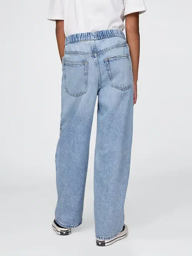 Dziecięce, ultramiękkie, luźne Jeansy typu baggy