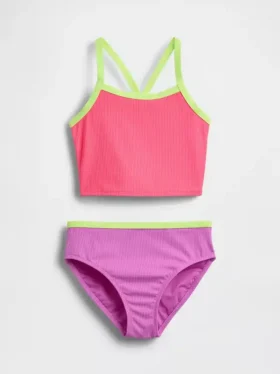 Dziecięcy dwuczęściowy strój kąpielowy typu tankini