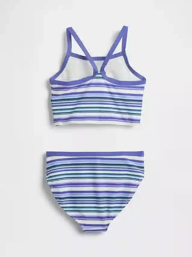 Dziecięcy dwuczęściowy strój kąpielowy typu tankini