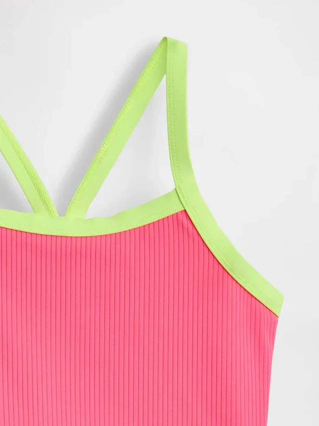 Dziecięcy dwuczęściowy strój kąpielowy typu tankini
