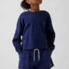 Dziecięcy oversize'owy T-shirt z grubej dzianiny