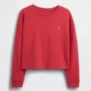 Dziecięcy oversize'owy T-shirt z grubej dzianiny