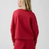 Dziecięcy oversize'owy T-shirt z grubej dzianiny