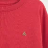 Dziecięcy oversize'owy T-shirt z grubej dzianiny