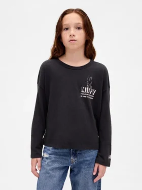 Dziecięcy oversize T-shirt z nadrukiem Miffy