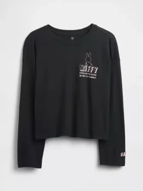 Dziecięcy oversize T-shirt z nadrukiem Miffy