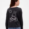 Dziecięcy oversize T-shirt z nadrukiem Miffy