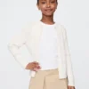 Dziecięcy sweter kardigan w stylu mundurkowym