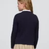 Dziecięcy sweter kardigan w stylu mundurkowym