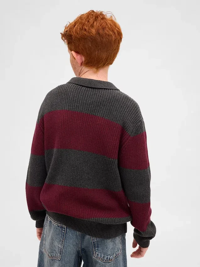 Dziecięcy sweter koszulka polo