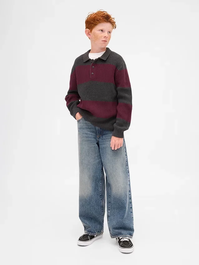 Dziecięcy sweter koszulka polo