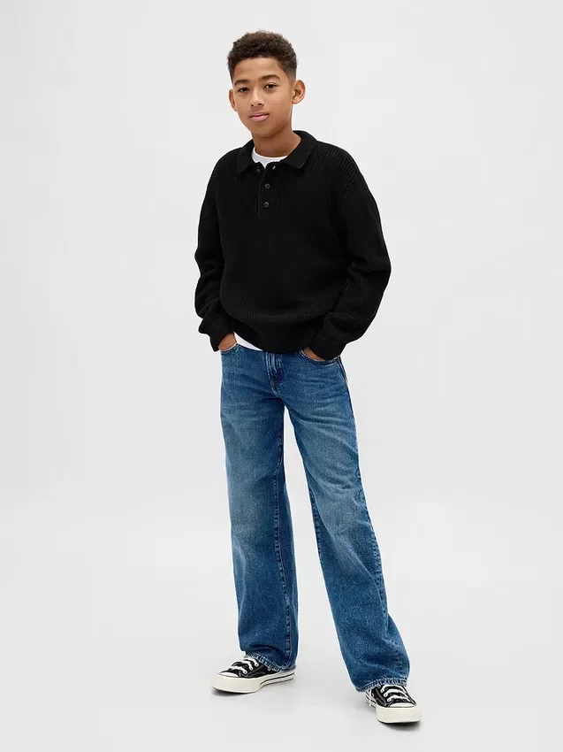 Dziecięcy sweter koszulka polo