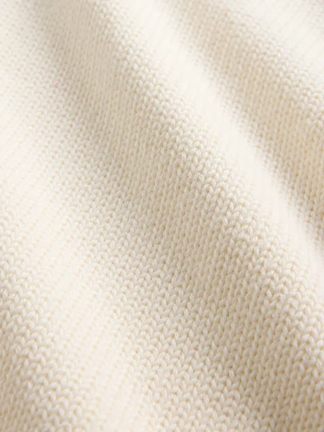Dziecięcy sweter o luźnym kroju z dekoltem w serek