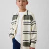 Dziecięcy sweter polo o luźnym kroju