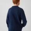 Dziecięcy sweter polo o luźnym kroju