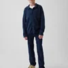 Dziecięcy sweter polo o luźnym kroju