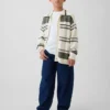Dziecięcy sweter polo o luźnym kroju