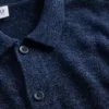 Dziecięcy sweter polo o luźnym kroju
