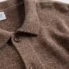 Dziecięcy sweter polo o luźnym kroju