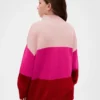 Dziecięcy sweter tunika w paski z serii CashSoft