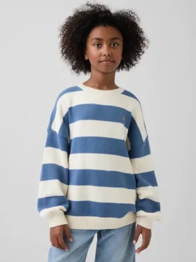 Dziecięcy sweter tunika w stylu oversize