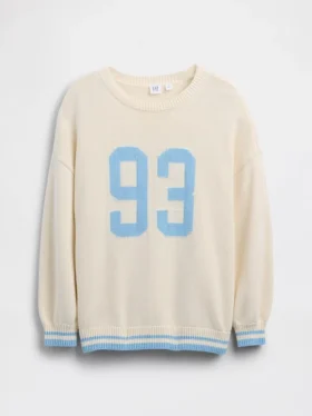 Dziecięcy sweter tunika w stylu oversize