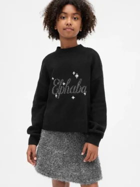 Dziecięcy sweter Wicked CashSoft o luźnym kroju