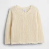 Dziecięcy sweter z dzianiny szydełkowej