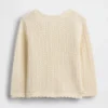 Dziecięcy sweter z dzianiny szydełkowej