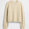 Dziecięcy sweter z okrągłym dekoltem z dzianiny CashSoft