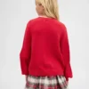 Dziecięcy sweter z okrągłym dekoltem z dzianiny CashSoft
