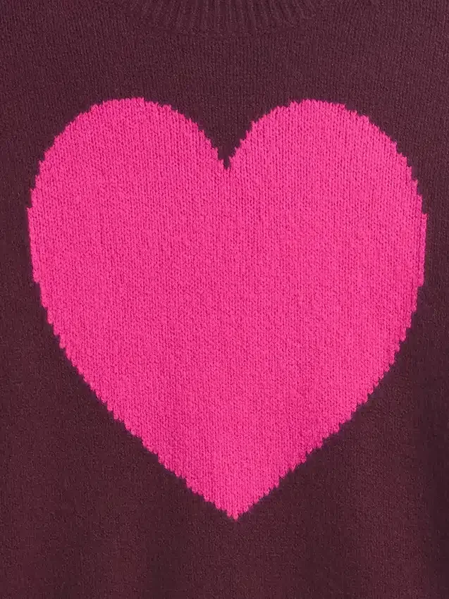 Dziecięcy sweter z okrągłym dekoltem z dzianiny CashSoft