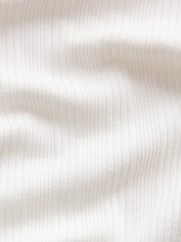 Dziecięcy T-shirt dopasowany z różnobarwnym ściągaczem