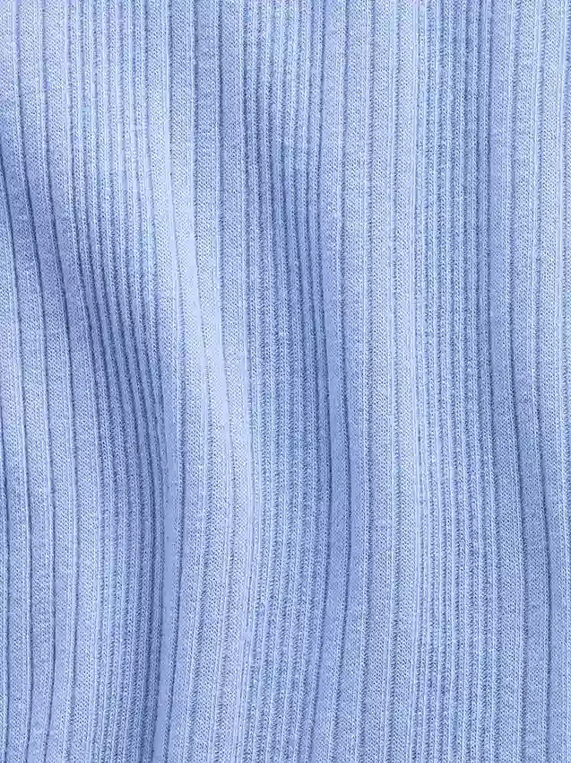 Dziecięcy T-shirt dopasowany z różnobarwnym ściągaczem