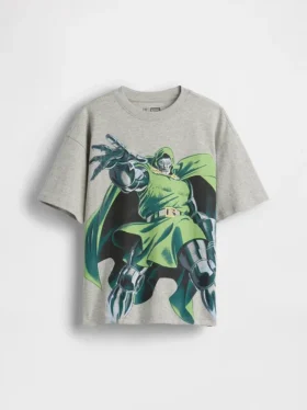Dziecięcy T-shirt Marvel o luźnym kroju
