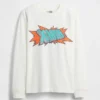 Dziecięcy T-shirt Marvel o luźnym kroju