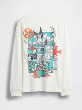 Dziecięcy T-shirt Marvel o luźnym kroju