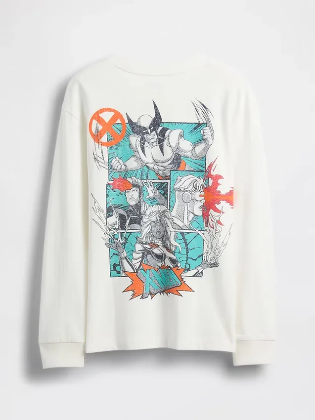 Dziecięcy T-shirt Marvel o luźnym kroju