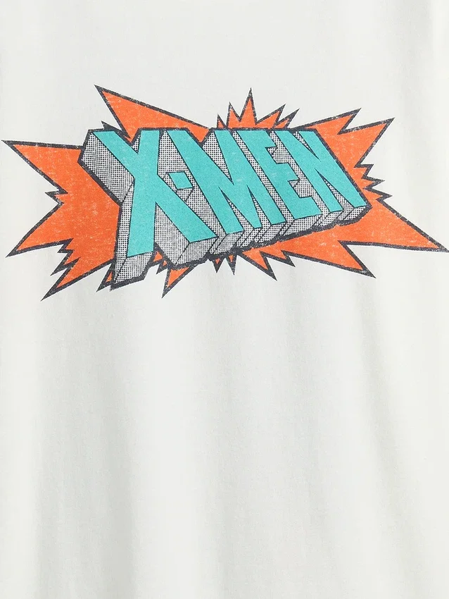 Dziecięcy T-shirt Marvel o luźnym kroju