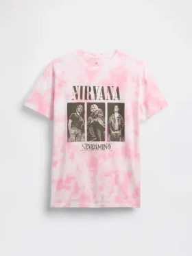 Dziecięcy T-shirt oversize Nirvana