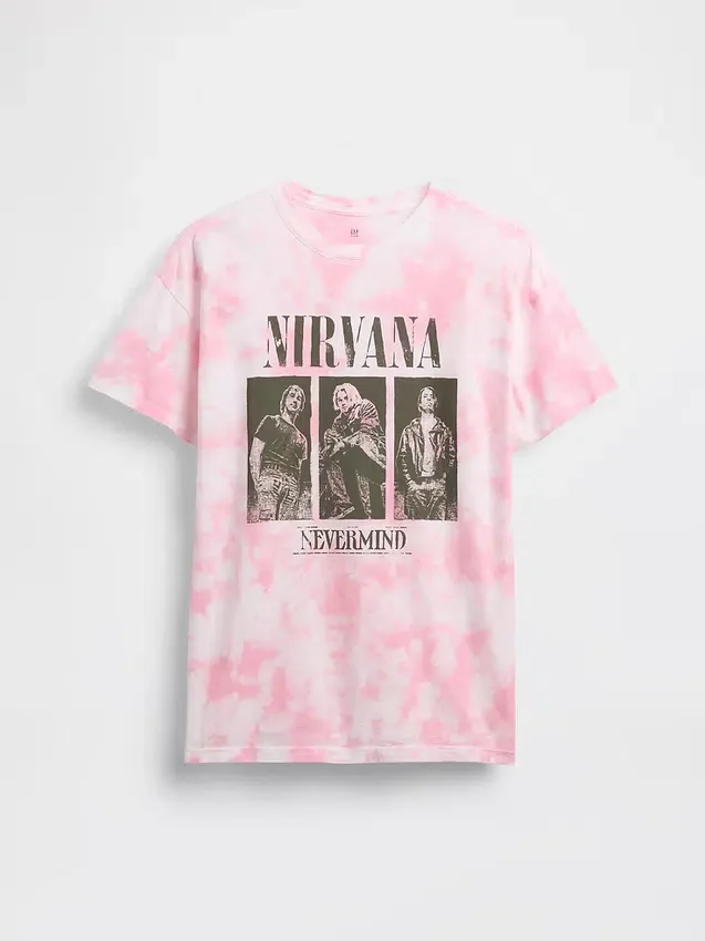Dziecięcy T-shirt oversize Nirvana