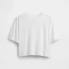Dziecięcy T-shirt oversize o prostym kroju