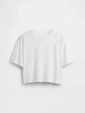 Dziecięcy T-shirt oversize o prostym kroju