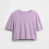 Dziecięcy T-shirt oversize o prostym kroju