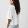 Dziecięcy T-shirt oversize o prostym kroju