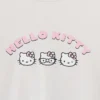 Dziecięcy T-shirt oversize o prostym kroju z motywem Sanrio